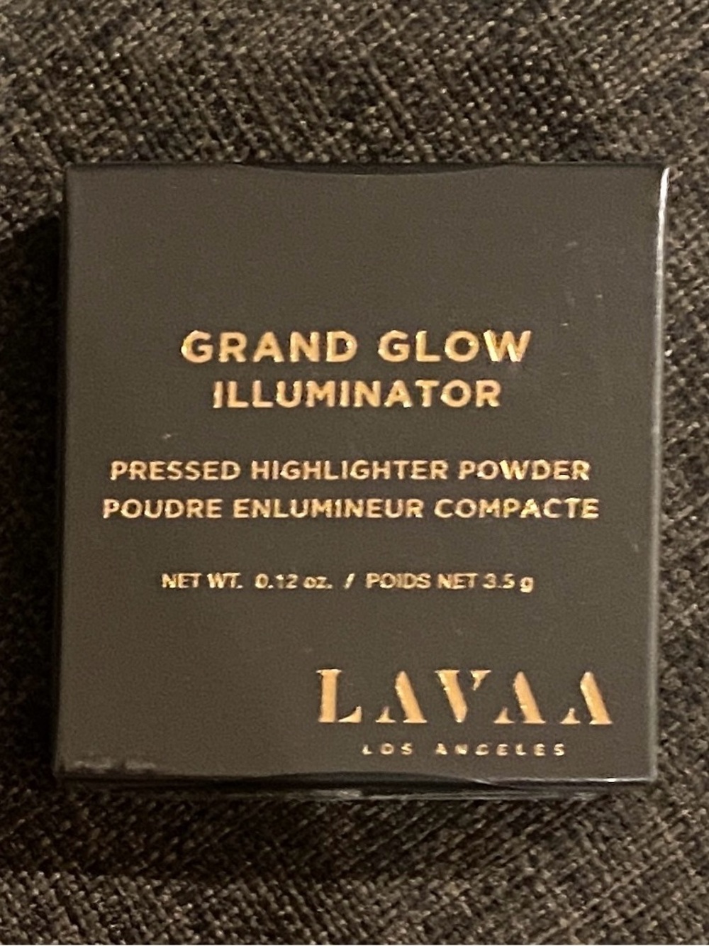 LAVAA Grand Glow Illuminator - Pressed Highlighter Powder - Gold